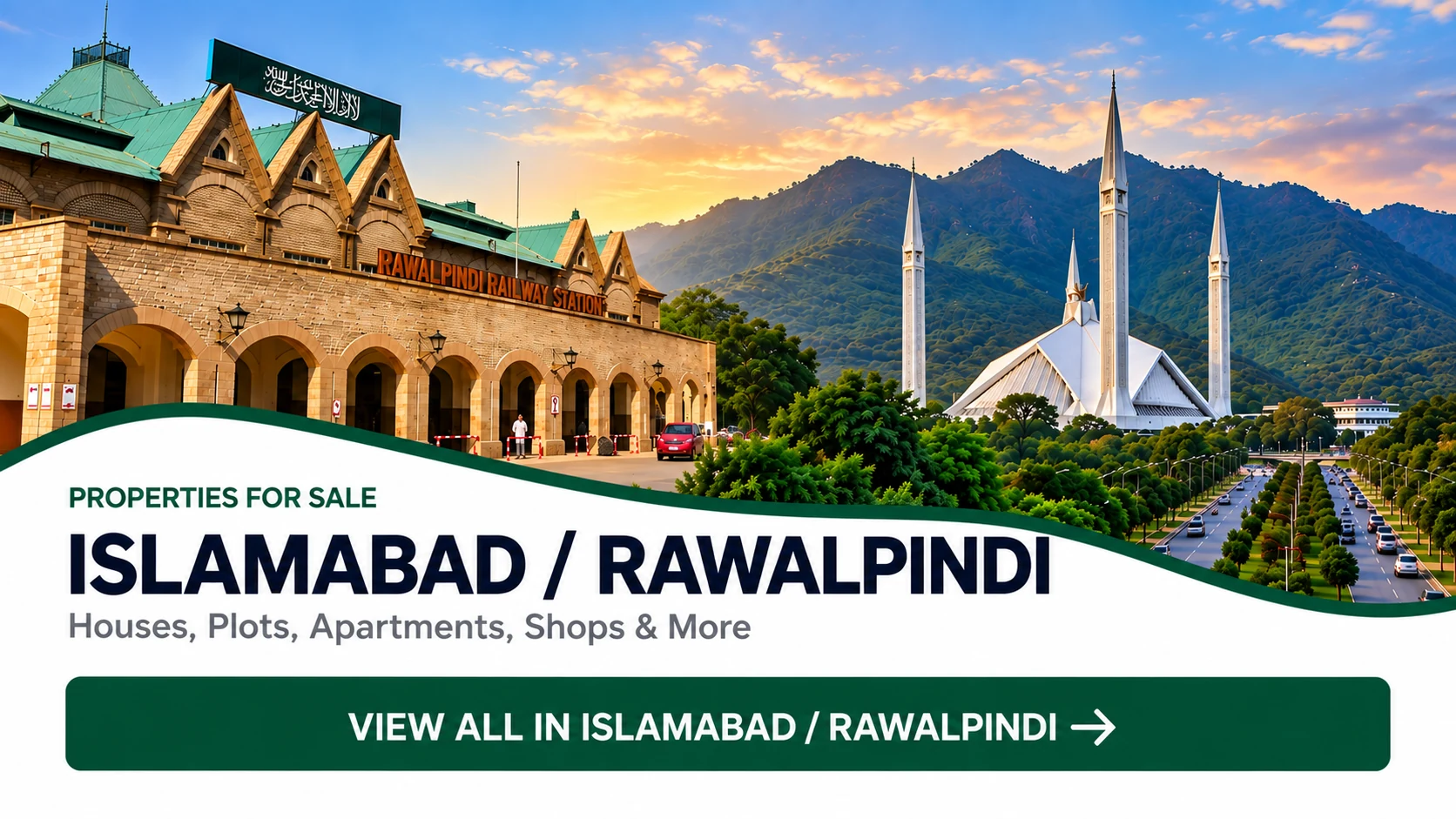Islamabad and Rawalpindi properties for sale